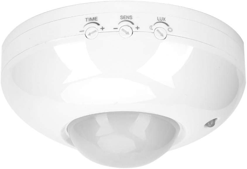 110V-240V Adjustable Infrared Motion Sensor Body Motion Movement Sensor Ceiling Motion Sensor Switch Infrared Sensor Detector Light Bulb Switch - Image 5