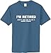South Horizon I'm Retired Don't Ask Me to Do A Damn Thing T-Shirt~Lake~Adult XL