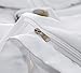 SORMAG Duvet Cover Queen White Microfiber with Zipper Close Duvet Cover Set 3 Piece (90x90)