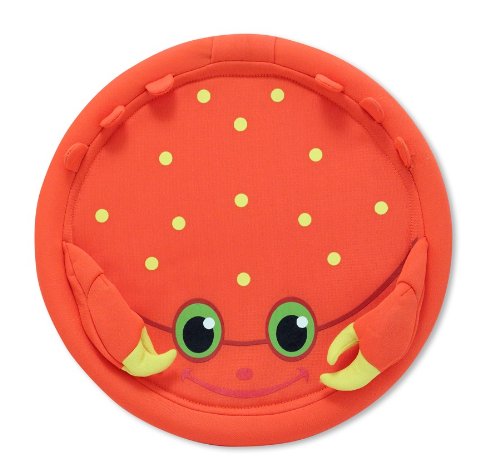 Melissa & Doug Sunny Patch Clicker Crab Flying Disk