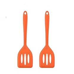 HOIRIX 2Pack Small Silicone Turner High Heat