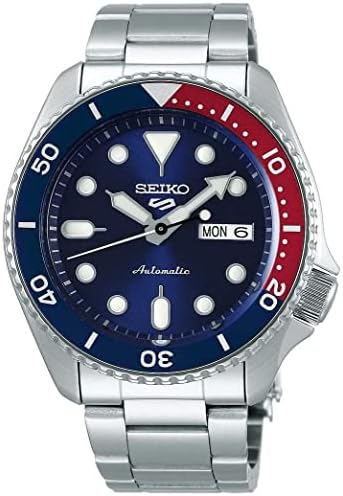 Amazon.com: SEIKO 5 Sports Automatic Black Dial Men's Watch