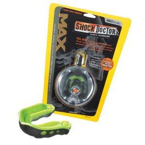 Shock Doctor Youth Gel Max Mouth Guard - Blue/Black — image 1