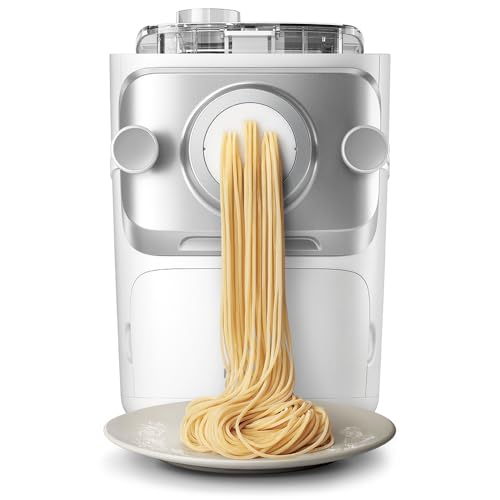 Philips Macchina Per La Pasta Serie 7000 - Tecnologia ProExtrude, Completamente Automatica, Tecnologia Di Miscelazione Perfetta, 6 Trafile, Bianco (HR2660/00)
