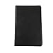Samsill Value Padfolio Junior, 5 Inch x 8 Inch Writing Pad, Black VInyl, 2 Extra Pads Included
