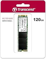 Transcend MTS820S 120GB M.2 SSD 3D NAND SATA III 6Gb/s 500/350 MB/s view 2