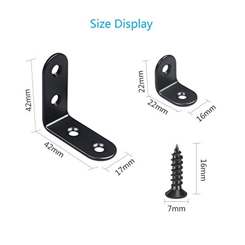 6 LANMOK+Stainless+Bookshelf+10pcs+40mm+10pcs+20mm