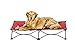 Carlson Pet Products Carlson Elevated Dog Bed, Indoor or Outdoor Dog Bed for Large Dogs, Red
