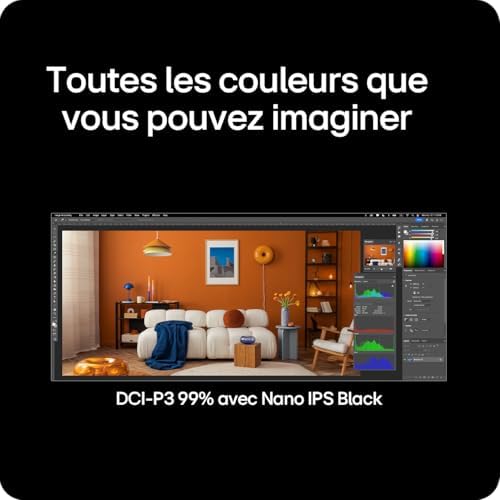 UltraWide™ 40U990A-W.AEU Ecran PC Ultra Large 40" - Dalle IPS résolution WUHD (5120x2160), 5ms GtG 120Hz, DisplayHDR™600, DCI-P3 99% (CIE1976), FreeSync Premium