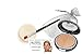 Alexis Vogel Delete Delete Kit, Under Eye Concealer Duo Compact with Angel Puff and Concealer Brush - Medium