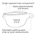Yens® Fantasybag 2-Zipper Fanny Pack-Royal Blue,FN-611