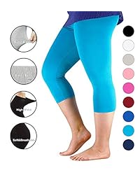 Mallas capri para dama (talla grande)