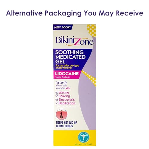 Bikini Zone Medicated After Shave Gel Instantly Stop Shaving Bumps