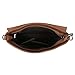HDE Women's PU Leather Hobo Fringe Crossbody Tassel Purse Vintage Small Handbag