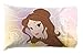 Jay Franco Belle En Rose Beauty and The Beast, Twin Sheet Set White