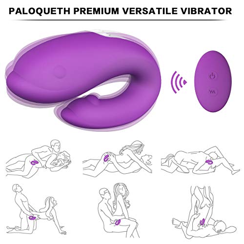 2 Waterproof+Vibration+PALOQUETH+Clitoris+Anal+Rechargeable