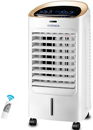 YX YangXu 3 Block Wind Speed Regulation, Remote Control, Visual Tank, Appointment Timing, Room Temperature Display, Domestic Remote Control Timing Refrigerator, Mobile Fan. Portable Air Conditioner