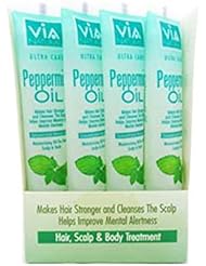 Via Natural Ultra Care Peppermint Oil 1.5oz - 2PCS