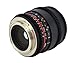Rokinon CV85M-C 85mm t/1.5 Aspherical Lens for Canon with De-Clicked Aperture and Follow Focus Compatibility Fixed Lens