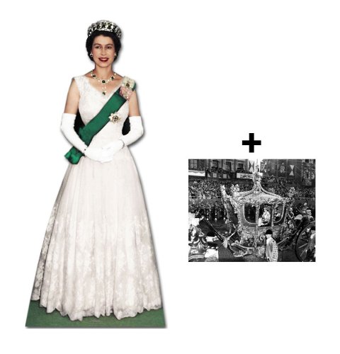*COMMEMORATIVE PACK* - QUEEN ELIZABETH II (CORONATION ERA) - LIFESIZE ...