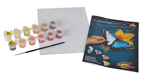 Schipper 609390680 - Malen nach Zahlen - Tierkreiszeichen Schütze, 18 x 24 cm – Bild 4