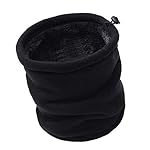 JOGVELO Fleece Neck Warmer 3 in 1 Neck Warmer Scarf for Men Women, Suitable for Ski Motorbike Cycling Camping Hiking Golf