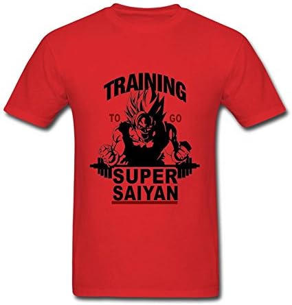 BABALAA Men's Training to go Super Saiyan Short Sleeve T-Shirt