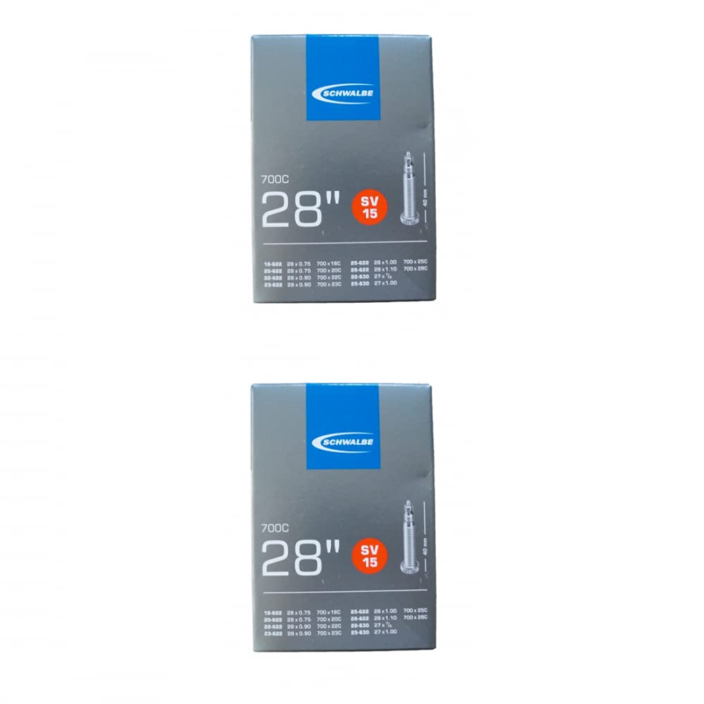 Schwalbe 2 x tubes 18-28/622 SV15-40 648190 3