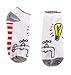 Monopoly Womens Socks Jail No Show 6 Pack (Fuchsia)