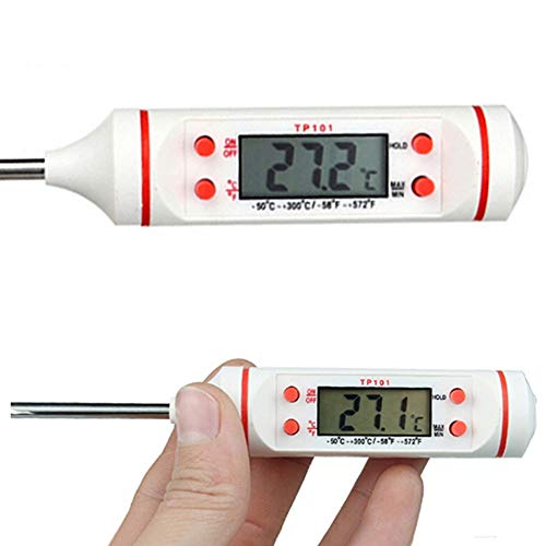 Digital Kitchen Thermometer Meat Digital Cooking Food Probe BBQ Cooking Household Thermometer Pen Style Food Termometro Tools - Thumbnail 3