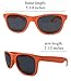 TheGag Bulk Sunglasses 24 Pack 12 Bright Solid Colors Neon Sunglasses Party Favors Party Pack Adults Kids Birthday Beach Pool Summer Party Goody Bag Fillers Sets Boys Girls Teens Adults 80's Style
