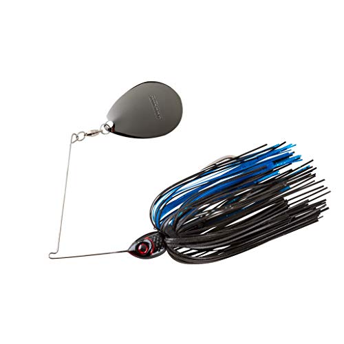 BOOYAH Moon Talker - Black/Blue - 3/8 oz, Model:BYMT38602