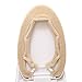 KLOUD City Soft Warm Thicken Stretchable Toilet Seats Covers (Brown)