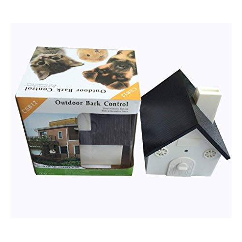 Serenity (New Upgrade Model) Ultrasonic Bark Control Device-Anti-Barking Training Tool - Safe Deterrent Silencer for Yard - Outdoor Sonic Control For Small/Medium/Large Dogs -Up To 50 Feet Effective