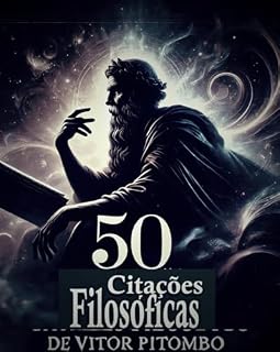 Livro 50 Citações Filosóficas de Vitor Pitombo