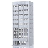 ThyWay 1/150 N Scale Modern Trade Building Model Shaped Sand Table Scene Assembling House