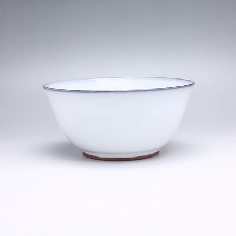 Amazon Com White Glaze Midium Bowl Made By Eiichi Shibuya Japanese Ceramic Hagi Ware Home Kitchen