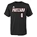 Damian Lillard Portland Trail Blazers Youth Adidas NBA Player Black T-Shirt