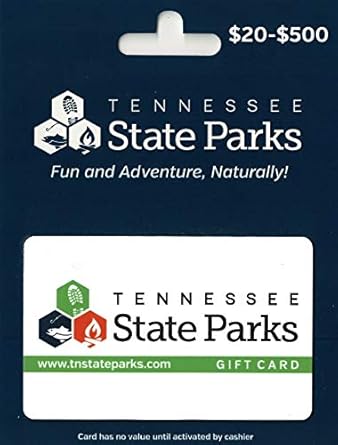 Amazon Com Tennessee State Parks 50 Gift Cards