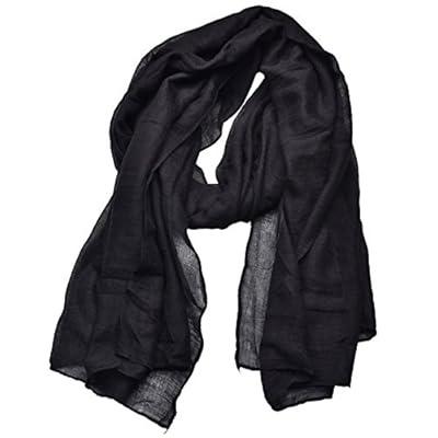 Woogwin Women's Cotton Scarves Lady Light Soft Fashion Solid Scarf Wrap Shawl Woogwin Women's Cotton Scarves Lady Light Soft Fashion Solid Scarf Wrap Shawl