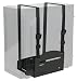 VIVO Black Universal PC Wall Mount, Adjustable Steel Bracket | Computer Case Open Frame Strap Holder (MOUNT-PC03V) primary