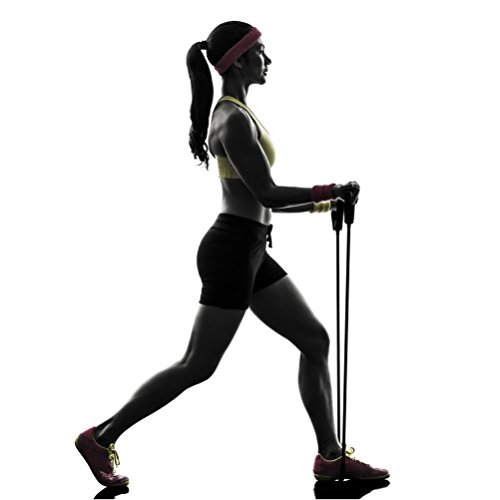 Resistance Exercise Bands Rubber Stretch Fitness Training Band Set