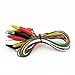 TOTOT 20 PCS Set 19 Inches Test Lead Set Alligator Clips