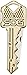 SOG Key Folding Knife KEY102-CP - 1.5
