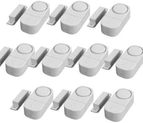 10X WIRELESS Home Window Door Burglar Security ALARM System Magnetic Sensor