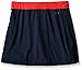 adidas Girls Court Skort, Collegiate Navy/Ray Red, Medium