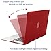 MOSISO Plastic Hard Case & Keyboard Cover & Screen Protector Compatible MacBook Air 11 Inch, Light Red