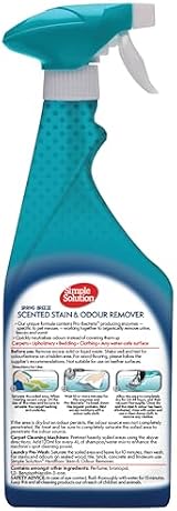 Simple Solution Stain & Odour Remover Enzymatic Cleaner 750ml Spring Breeze view 2
