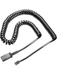 truvoice hd 300 Deluxe Single Ear Auriculares con reducción de ruido Tubo de voz y Bottom Cable para trabajar con Mitel, Nortel, Avaya Digital, Polycom VVX, shoretel, Aastra + Muchas Más