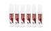 Scotch 3M Permanent Glue Sticks, Clear, Non-toxic, Acid-free, Each 0.28 oz, 6...
